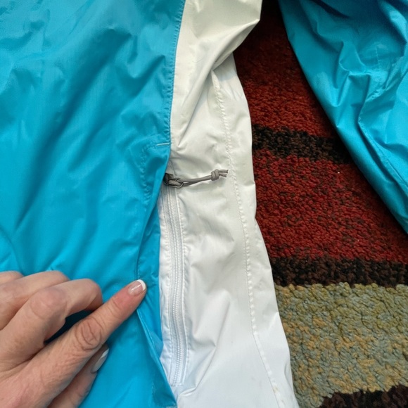 North Face blue/white windbreaker size small/p - Picture 6 of 13